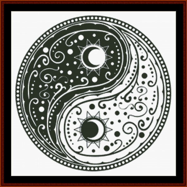 Counted Cross Stitch Pattern: Mandala 126 -  Cross Stitch Collectibles