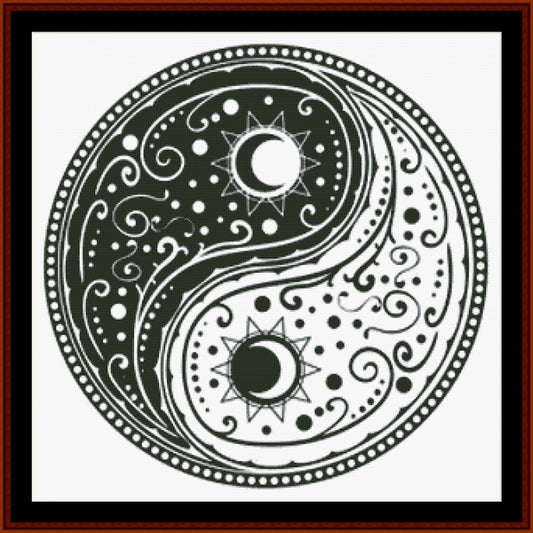 Counted Cross Stitch Pattern: Mandala 126 -  Cross Stitch Collectibles