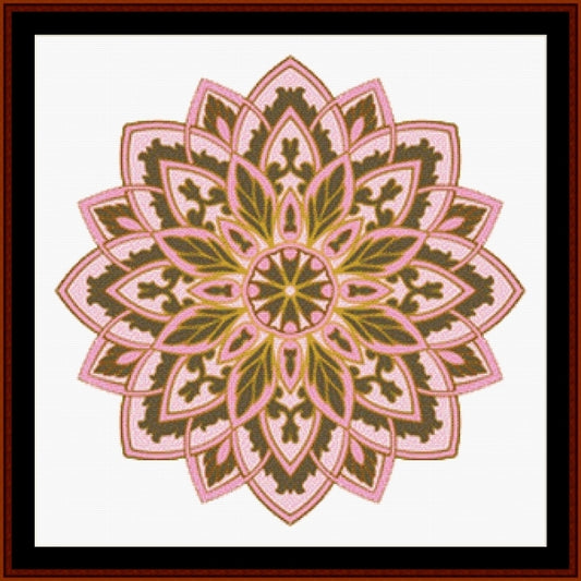 Counted Cross Stitch Pattern: Mandala 133 - Cross Stitch Collectibles