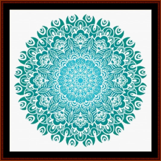 Counted Cross Stitch Pattern: Mandala 137 - Cross Stitch Collectibles
