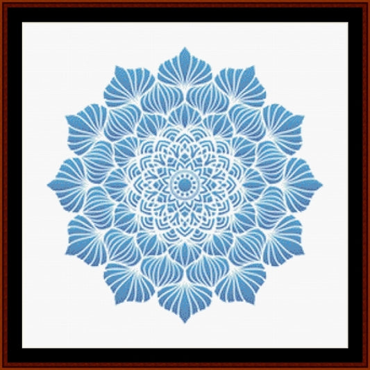 Counted Cross Stitch Pattern: Mandala 138 - Cross Stitch Collectibles