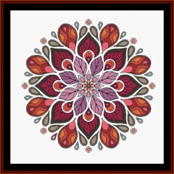 Counted Cross Stitch Pattern: Mandala 139 - Cross Stitch Collectibles