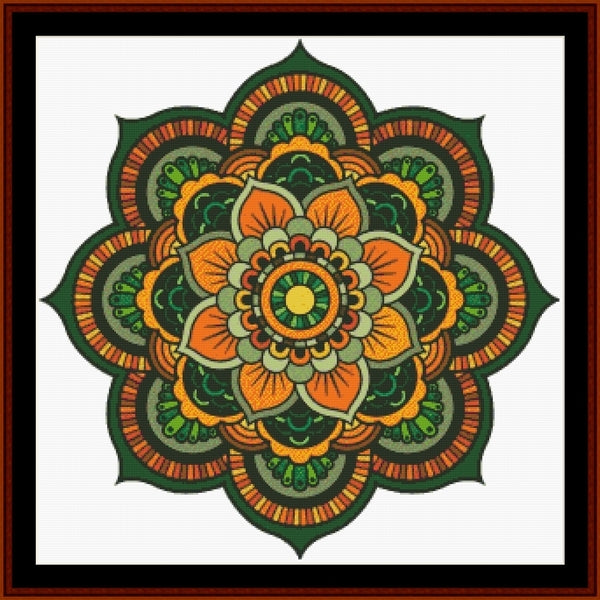 Counted Cross Stitch Pattern: Mandala 146 - Cross Stitch Collectibles