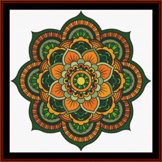 Counted Cross Stitch Pattern: Mandala 146 - Cross Stitch Collectibles