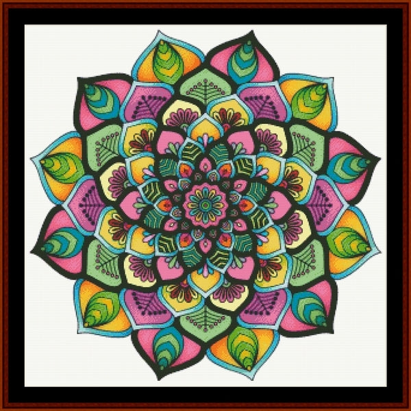 Counted Cross Stitch Pattern: Mandala 149 - Cross Stitch Collectibles