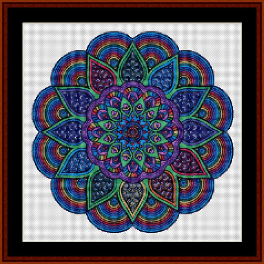 Counted Cross Stitch Pattern: Mandala 14 (Small) - Cross Stitch Collectibles
