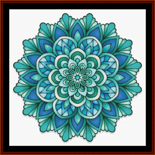 Counted Cross Stitch Pattern: Mandala 150 - Cross Stitch Collectibles