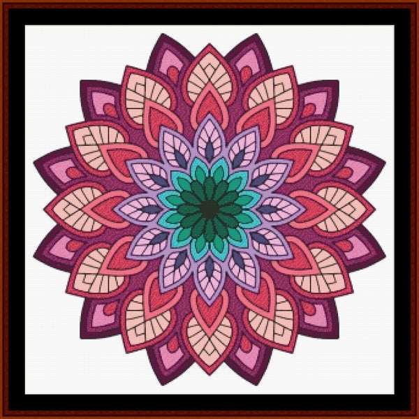 Counted Cross Stitch Pattern: Mandala 153 - Cross Stitch Collectibles