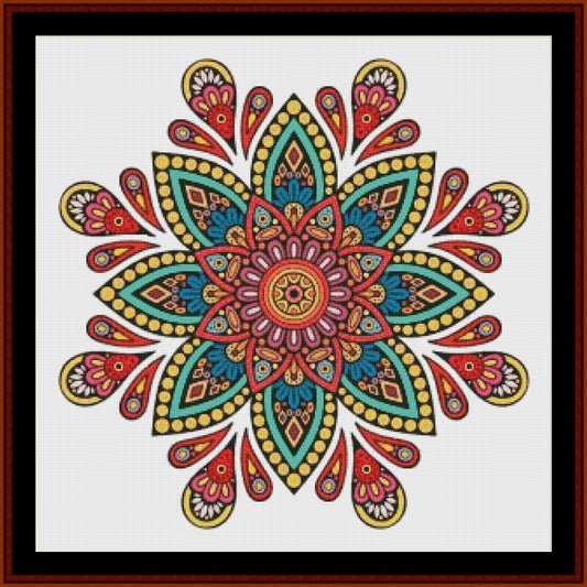 Counted Cross Stitch Pattern: Mandala 156 - Cross Stitch Collectibles