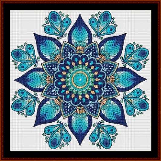 Counted Cross Stitch Pattern: Mandala 157 - Cross Stitch Collectibles