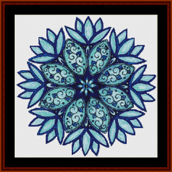 Counted Cross Stitch Pattern: Mandala 22 (Small) - Cross Stitch Collectibles