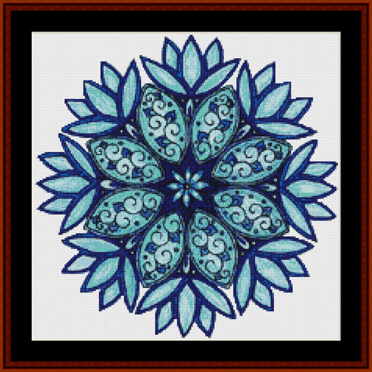 Counted Cross Stitch Pattern: Mandala 22 (Small) - Cross Stitch Collectibles