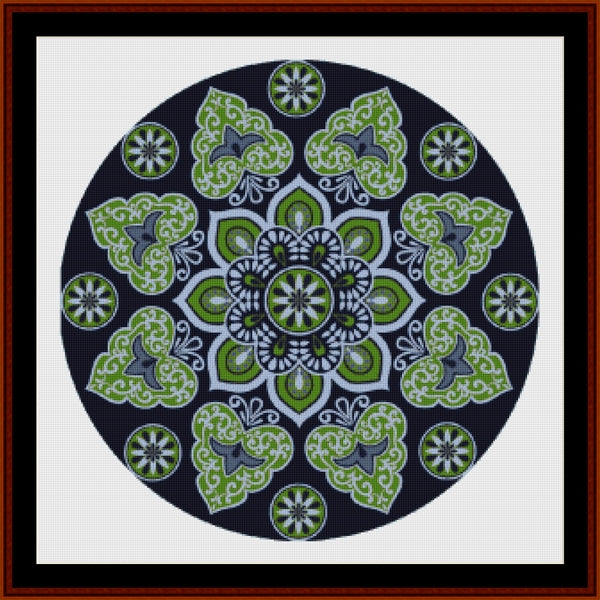Counted Cross Stitch Pattern: Mandala 29 (Large) - Cross Stitch Collectibles