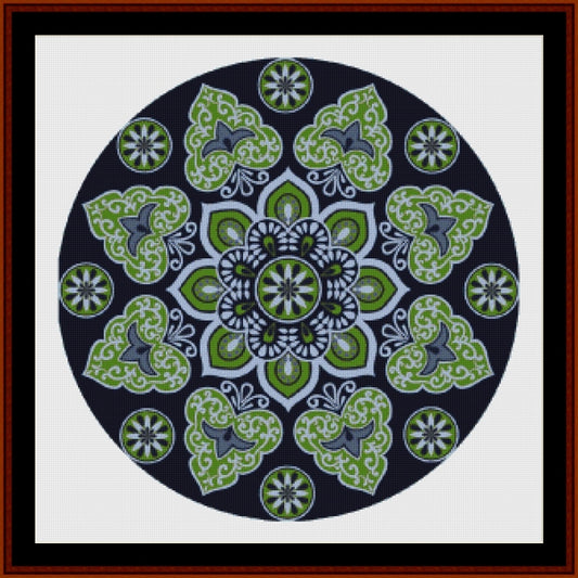 Counted Cross Stitch Pattern: Mandala 29 (Large) - Cross Stitch Collectibles