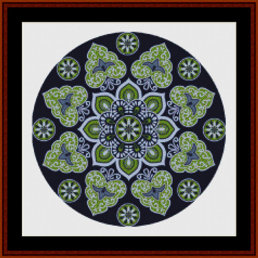 Counted Cross Stitch Pattern: Mandala 29 (Small) - Cross Stitch Collectibles