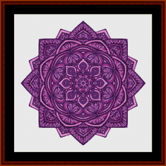 Counted Cross Stitch Pattern: Mandala 30 (Small) - Cross Stitch Collectibles