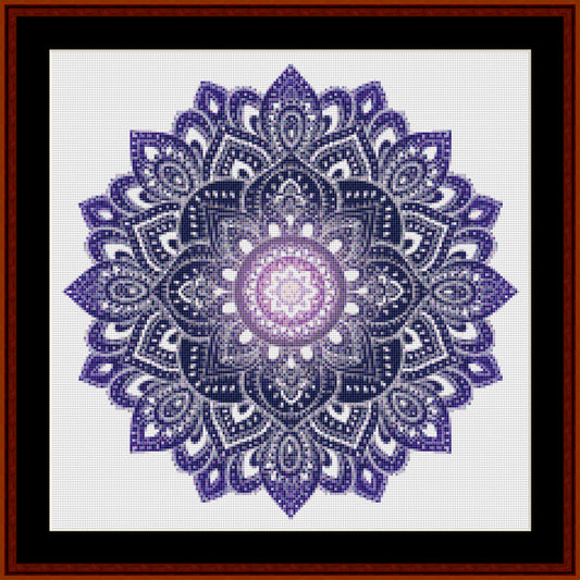 Counted Cross Stitch Pattern: Mandala 35 (Small) - Cross Stitch Collectibles