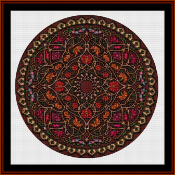 Counted Cross Stitch Pattern: Mandala 39 (Large) - Cross Stitch Collectibles