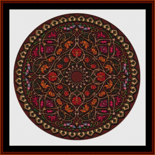 Counted Cross Stitch Pattern: Mandala 39 (Large) - Cross Stitch Collectibles