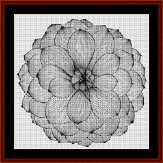 Counted Cross Stitch Pattern: Mandala 41 (Small) - Cross Stitch Collectibles