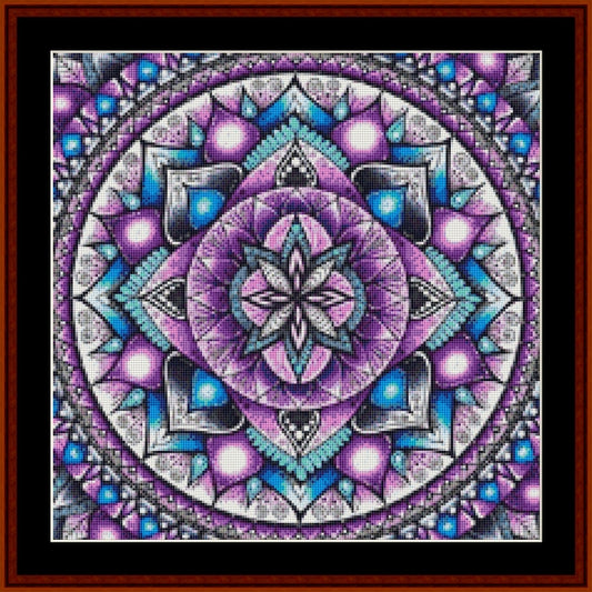 Counted Cross Stitch Pattern: Mandala 42 (Small) - Cross Stitch Collectibles