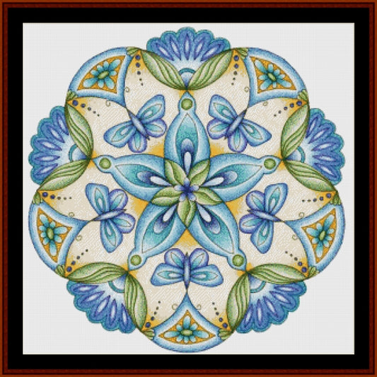 Counted Cross Stitch Pattern: Mandala 45 (Large) - Cross Stitch Collectibles