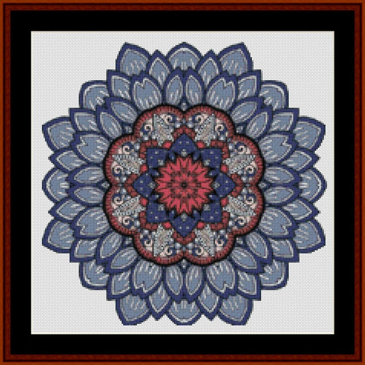 Counted Cross Stitch Pattern: Mandala 46 (Small) - Cross Stitch Collectibles