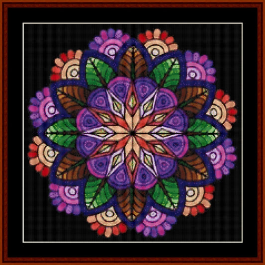 Counted Cross Stitch Pattern: Mandala 47 (Small) - Cross Stitch Collectibles