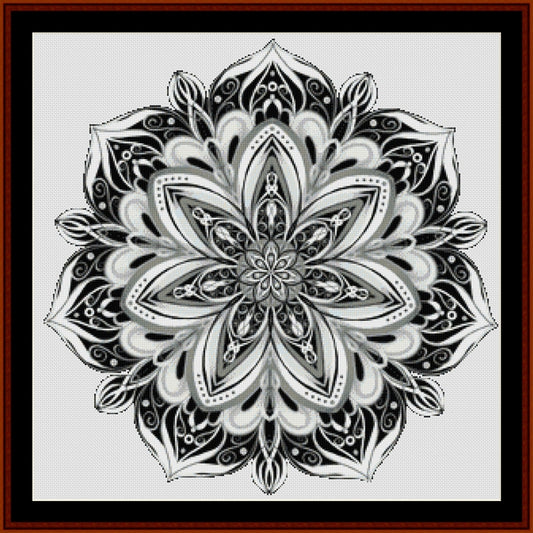 Counted Cross Stitch Pattern: Mandala 53 - Cross Stitch Collectibles