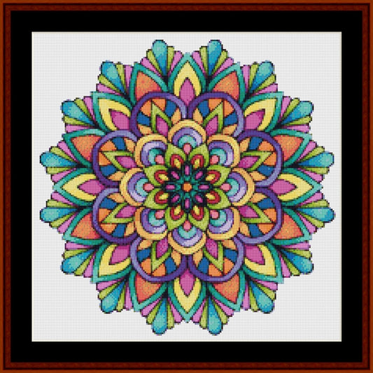 Counted Cross Stitch Pattern: Mandala 57 (Small) - Cross Stitch Collectibles