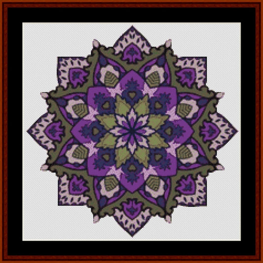 Counted Cross Stitch Pattern: Mandala 58 (Small) - Cross Stitch Collectibles