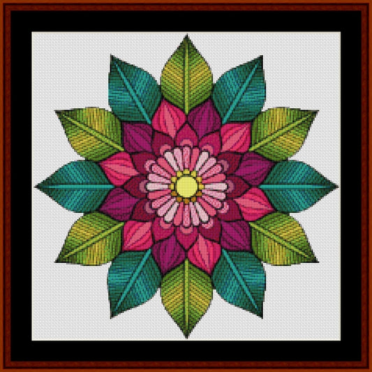 Counted Cross Stitch Pattern: Mandala 59 (Small) - Cross Stitch Collectibles