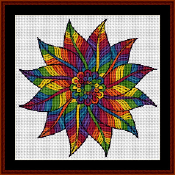 Counted Cross Stitch Pattern: Mandala 60 (Small) - Cross Stitch Collectibles