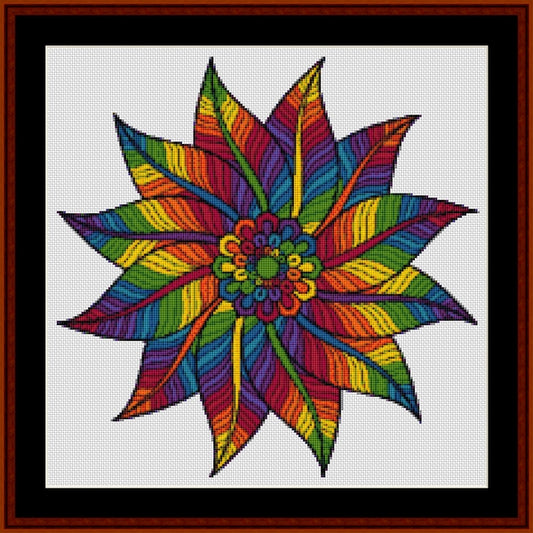 Counted Cross Stitch Pattern: Mandala 60 (Small) - Cross Stitch Collectibles