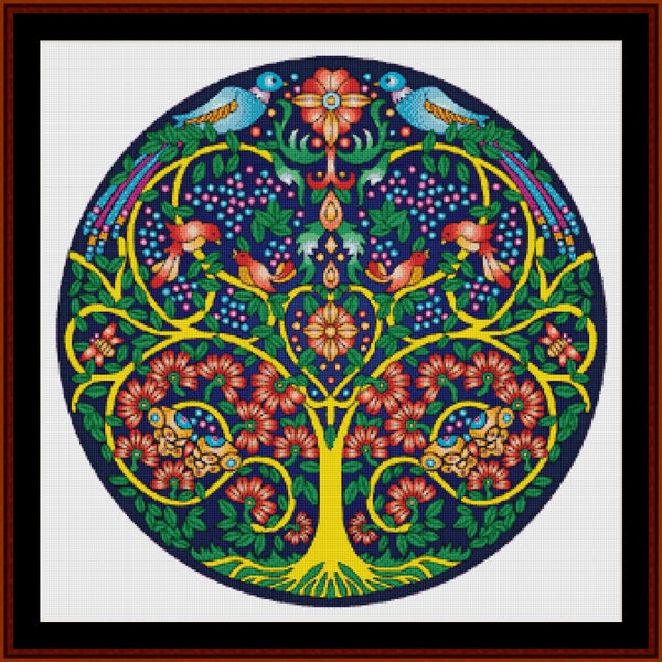 Counted Cross Stitch Pattern: Mandala 61 (Large) - Cross Stitch Collectibles
