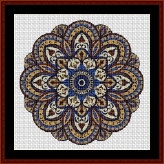 Counted Cross Stitch Pattern: Mandala 65 (Small) - Cross Stitch Collectibles