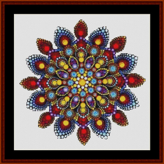 Counted Cross Stitch Pattern: Mandala 66 - Cross Stitch Collectibles