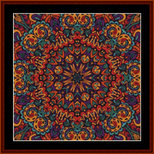 Counted Cross Stitch Pattern: Mandala 67 - Cross Stitch Collectibles