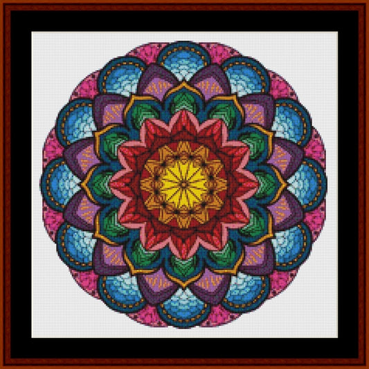 Counted Cross Stitch Pattern: Mandala 69 - Cross Stitch Collectibles