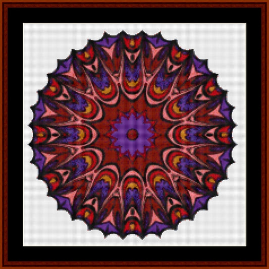 Counted Cross Stitch Pattern: Mandala 70 - Cross Stitch Collectibles