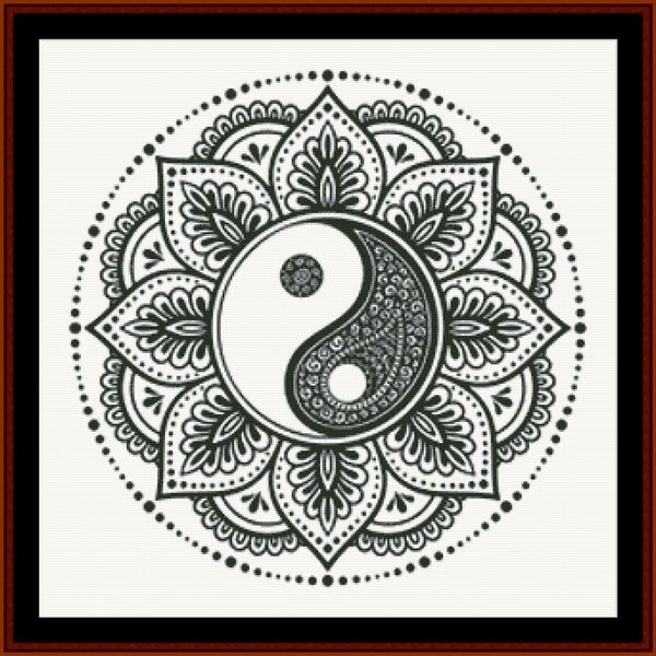 Counted Cross Stitch Pattern: Mandala 71 (Large) - Cross Stitch Collectibles