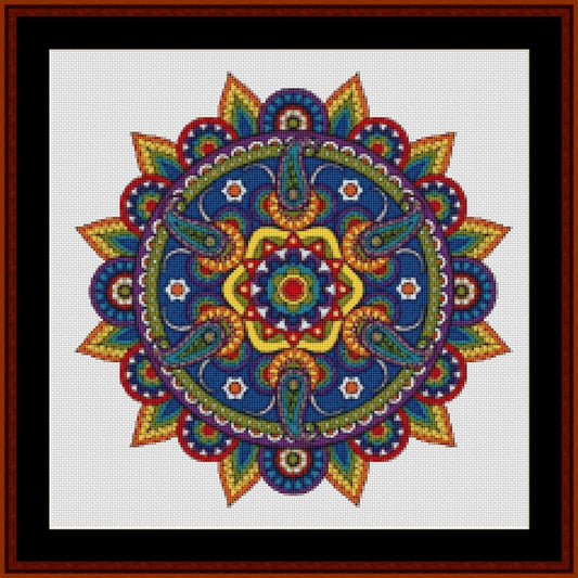 Counted Cross Stitch Pattern: Mandala 77 - Cross Stitch Collectibles