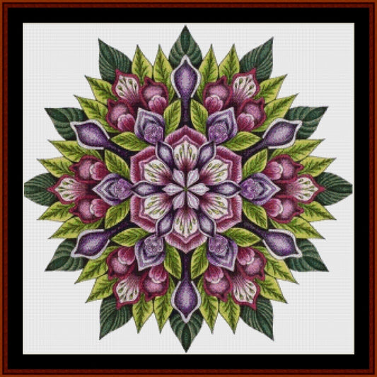 Counted Cross Stitch Pattern: Mandala 7 (Large) - Cross Stitch Collectibles