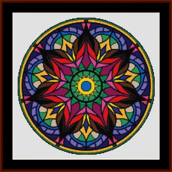 Counted Cross Stitch Pattern: Mandala 82 - Cross Stitch Collectibles