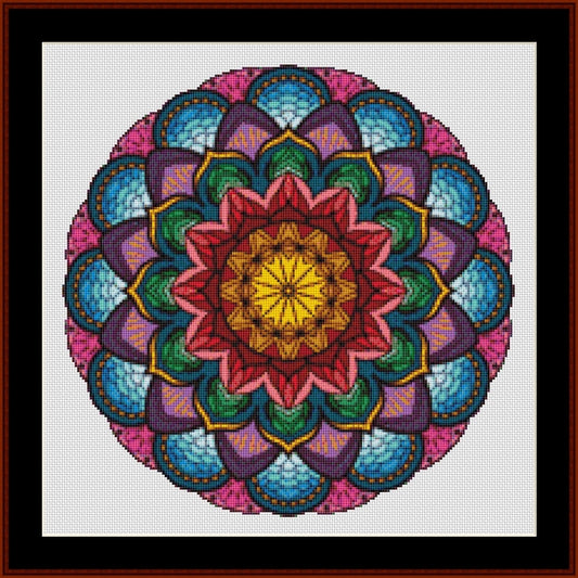 Counted Cross Stitch Pattern: Mandala 84 - Cross Stitch Collectibles