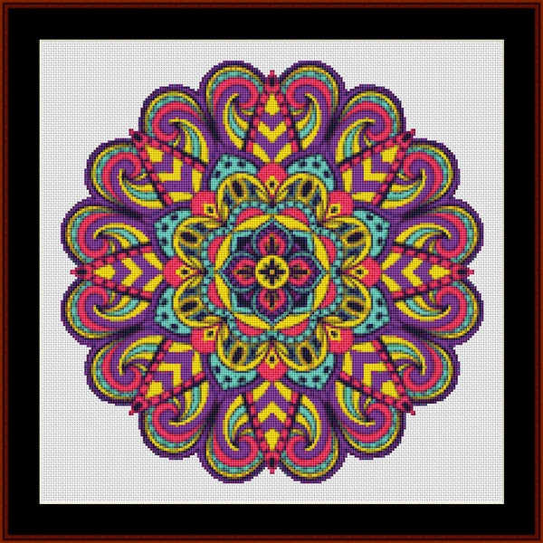 Counted Cross Stitch Pattern: Mandala 86 - Cross Stitch Collectibles