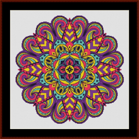 Counted Cross Stitch Pattern: Mandala 86 - Cross Stitch Collectibles