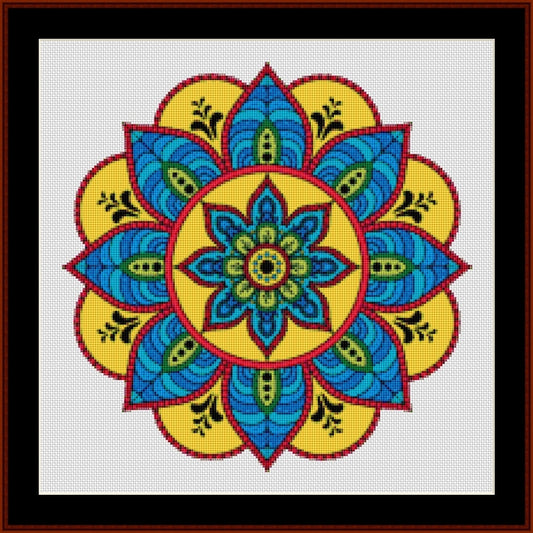 Counted Cross Stitch Pattern: Mandala 88 - Cross Stitch Collectibles