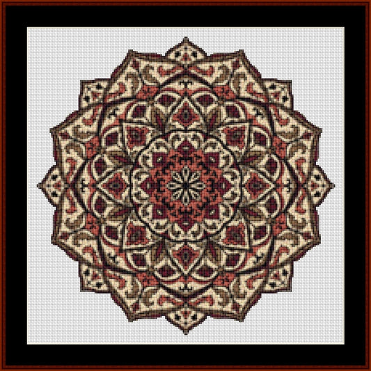 Counted Cross Stitch Pattern: Mandala 90 - Cross Stitch Collectibles
