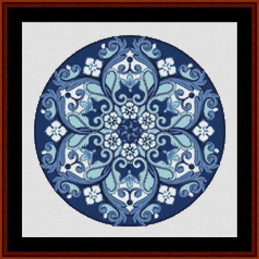 Counted Cross Stitch Pattern: Mandala 91 - Cross Stitch Collectibles